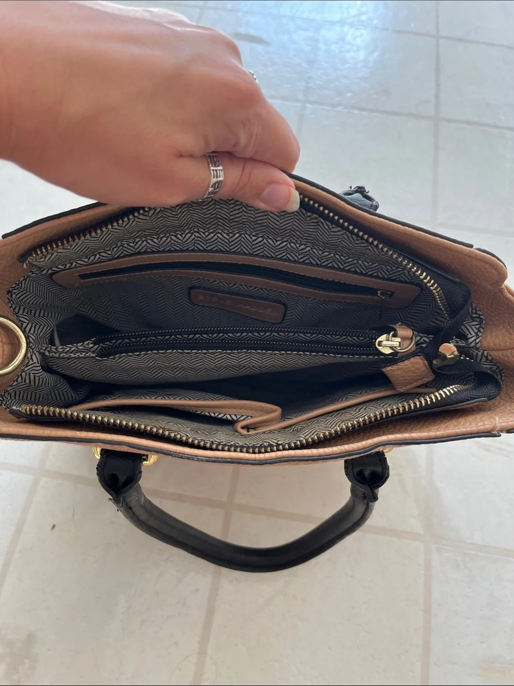 Steve Madden Tri Color Purse